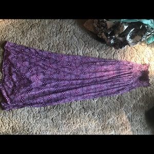 Long, maxi dress